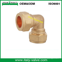 OEM&ODM Quality Brass Forged Compression Equal Elbow (AV7008)